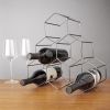 Geo Gunmetal Countertop Wine Rack by ViskiÂ