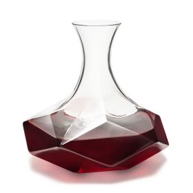 Seneca Crystal Faceted  Wine Decanter ViskiÂ