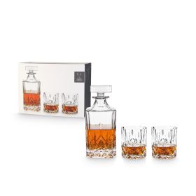 Admiralâ 3-Piece Decanter & Tumbler Set by ViskiÂ