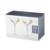 Seneca Faceted Crystal Martini Glasses ViskiÂ