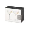 Raye Angled Crystal Martini Glasses ViskiÂ
