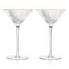 Meridian Crystal Martini Glasses ViskiÂ