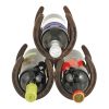 Horseshoe 3 Bottle Wine Rack Foster & Ryeâ