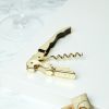 Belmont 24k Signature Double-Hinged Corkscrew in Gold ViskiÂ
