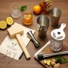17-Piece Stainless Steel Barware Set in Silver ViskiÂ