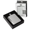 Harrison Stainless Steel Flask in Silver ViskiÂ