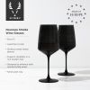 Reserve Nouveau Crystal Wine Glasses in Smoke ViskiÂ®