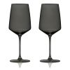 Reserve Nouveau Crystal Wine Glasses in Smoke ViskiÂ®