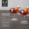 Raye Angled Crystal Coupe Glasses ViskiÂ
