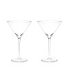 Stemmed Crystal Martini Glasses by ViskiÂ