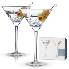 Admiral Crystal Martini Glasses ViskiÂ