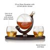 Globe Decanter & Whiskey Tumblers Set by ViskiÂ