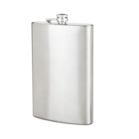 TrueFlaskâ: 8 oz Stainless Steel Flask