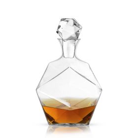 Seneca Faceted Crystal Liquor Decanter ViskiÂ
