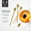 Gold Art Deco Cocktail Picks by ViskiÂ