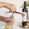 Truetapâ: Double-Hinged Waiter's Corkscrew in Burgundy