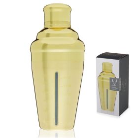 Belmont Measured Cocktail Shaker in Gold ViskiÂ