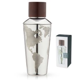 Globe Cocktail Shaker in Silver ViskiÂ