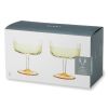 Deco Gatsby Crystal Coupe Glasses ViskiÂ