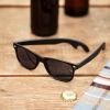 Matte Black and Olivine Bottle Opener Sunglasses Foster & Ry