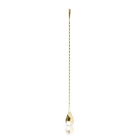 Belmont 40cm Weighted Barspoon in Gold ViskiÂ