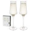 Seneca Crystal Champagne Flutes ViskiÂ