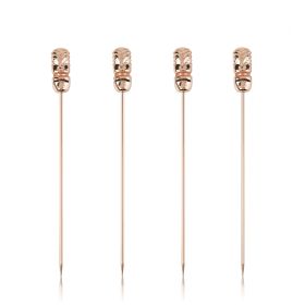 Set of 4 Tiki Cocktail Picks by ViskiÂ