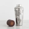 Globe Cocktail Shaker in Silver ViskiÂ