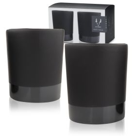 Stoneware DOF Tumblers in Black ViskiÂ