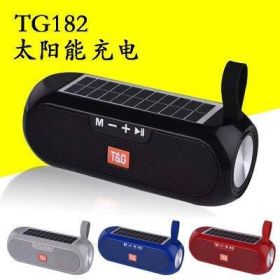 Patio Party Solar Bluetooth Speaker (Color: Black)